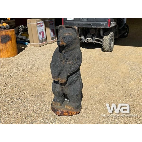 TIMBER BEAR WOOD CARVING
