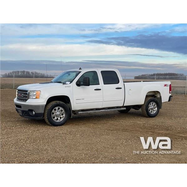 2013 GMC 3500HD SIERRA CREW CAB PICKUP