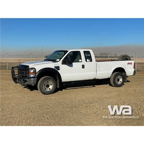2009 FORD F350 E-CAB PICKUP