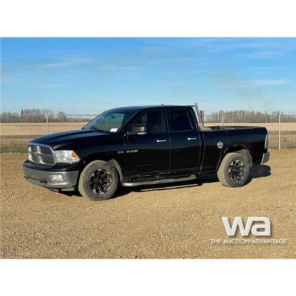 2010 DODGE RAM 1500 QUAD CREWCAB PICKUP