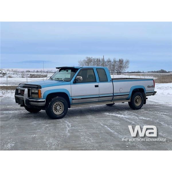 1993 GMC 2500 E-CAB PICKUP