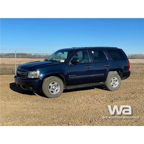 2007 CHEVROLET TAHOE 4 DOOR SUV