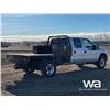Image 3 : 2011 FORD F350 XLT CREW CAB FLATBED TRUCK