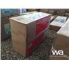 Image 3 : 4 PCS RED OUTDOOR FURNITURE SET