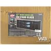 Image 1 : BLACK LED LIGHT TV STAND