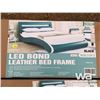 Image 1 : KING LED BOND LEATHER BED FRAME