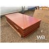 Image 2 : (5) DINING ROOM TABLE TOPS (NO PEDASTALS)