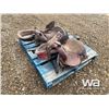 Image 1 : (2) 15" WESTERN SADDLES