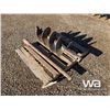 Image 1 : 16" AUGER WITH 2' AND 4' EXTENSIONS