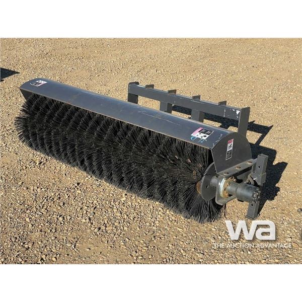 (UNUSED) SKID STEER 72 IN. HYDRAULIC BROOM