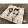 Image 2 : (2) CUSTOM MADE BEAR TRAPS