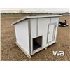 Image 2 : 4 FT. X 5 FT. INSULATED DOG HOUSE ON SKIDS