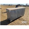Image 4 : METAL CABINET C/W WOOD TOP