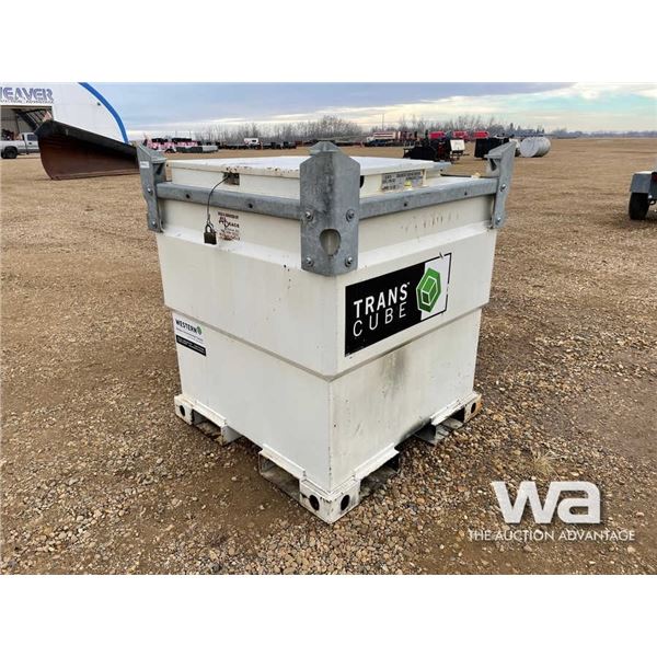 2012 WESTERN 1000L DBL WALL FUEL STORAGE TANK