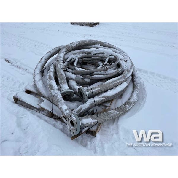 2" & 3" STAINLESS STEEL HIGH PRESSURE HOSE