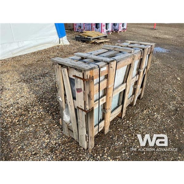 (30) TEMPERED GLASS PANELS