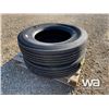 Image 2 : (2) GRIZZLY HD609 11R24.5 TRUCK STEERING TIRES