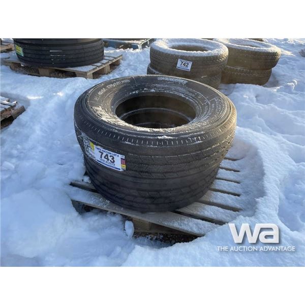 (2) GRIZZLY ST235/85R16 TRAILER TIRES