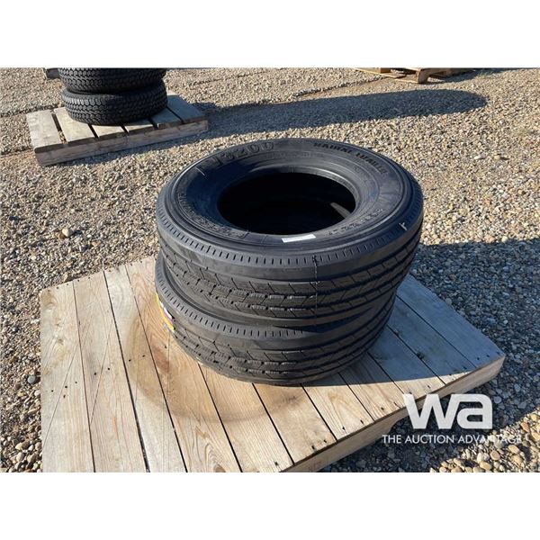 (2) GRIZZLY AV3200 235/80R16 TRAILER TIRES