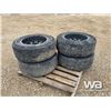 Image 1 : (4) GOODYEAR DURATRAC 35X12.5 R 20 TIRES & RIMS