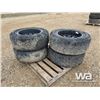 Image 2 : (4) GOODYEAR DURATRAC 35X12.5 R 20 TIRES & RIMS