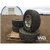 Image 2 : (4) GOODYEAR DURATRACS 285/70R17 RIMS & TIRES