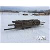 Image 1 : BUNDLE OF TREATED POSTS & POLES