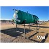 Image 3 : GREEN FIBREGLASS TANK WITH STAND