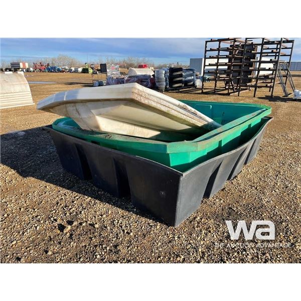 (2) POLY CONTAINMENT TUBS