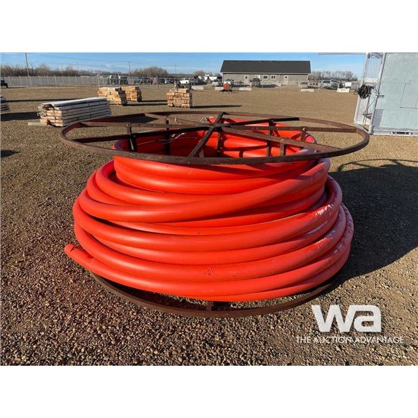 4" ORANGE PIPE & REEL