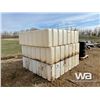 Image 2 : (3) SQUARE POLY SEWAGE HOLDING TANKS