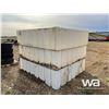 Image 3 : (3) SQUARE POLY SEWAGE HOLDING TANKS