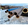 Image 2 : 15 PCE 4"-15' TO 30' RED & BLUE PIPE