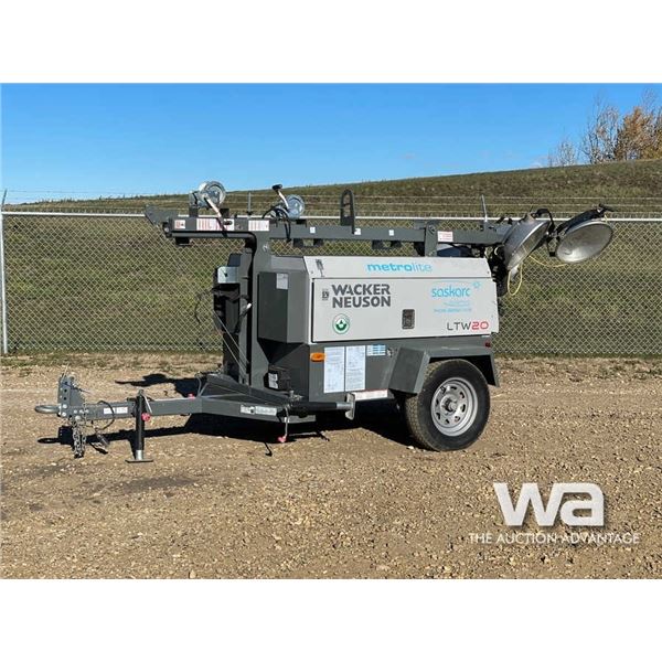 2015 WACKER NEUSON LTW20 20 KW LIGHT TOWER
