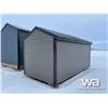 Image 3 : 8 X 16 FT. WOOD SHED ON SKIDS