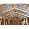 Image 8 : 8 X 16 FT. WOOD SHED ON SKIDS