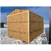 Image 3 : 10 X 16 FT. PORTABLE BUILDING ON SKIDS