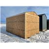 Image 4 : 10 X 16 FT. PORTABLE BUILDING ON SKIDS