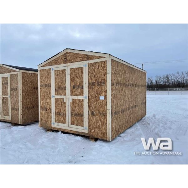 10 X 16 FT. PORTABLE BUILDING ON SKIDS