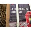 Image 3 : 50 TON HYDRAULIC BOTTLE JACK, 2.5 TON FLOOR JACK