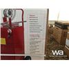 Image 2 : (UN-USED) 30 GALLON GAS CADDY WITH ROTARY PUMP