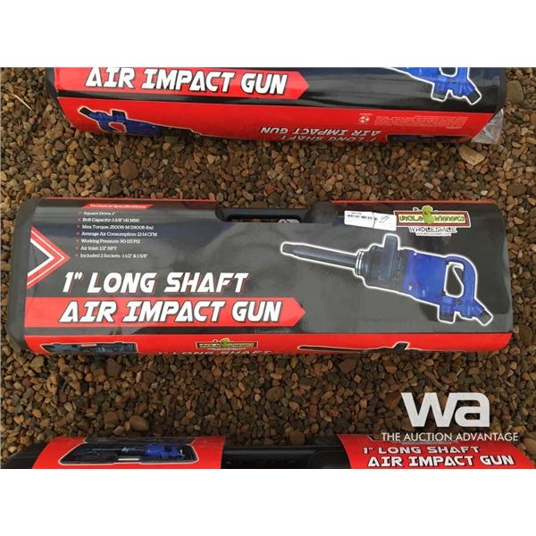 (UN-USED) 1" LONG SHAFT AIR IMPACT GUN