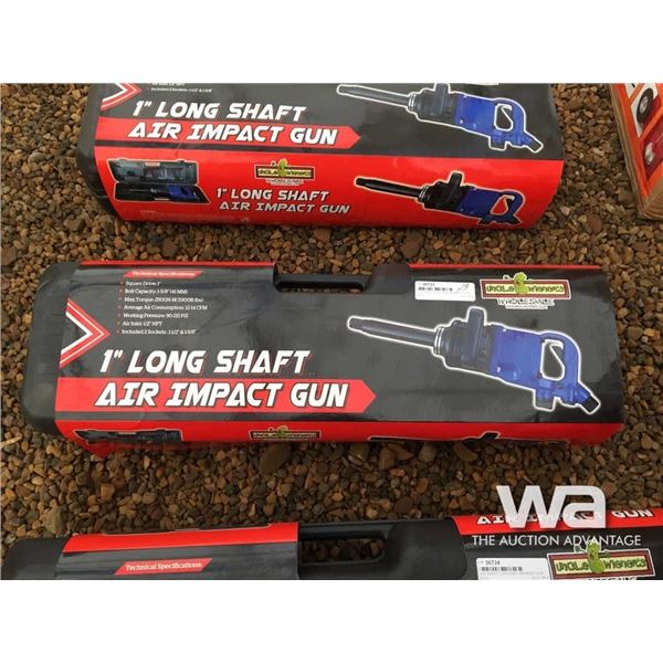 (UN-USED) 1" LONG SHAFT AIR IMPACT GUN