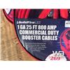 Image 3 : (2) 1 GA 25 FT 800 AMP BOOSTER CABLES