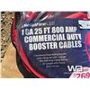 Image 2 : (2) 1 GA 25 FT 800 AMP BOOSTER CABLES