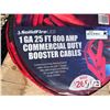 Image 2 : (2) 1 GA 25 FT 800 AMP BOOSTER CABLES