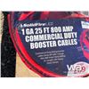 Image 2 : (2) 1 GA 25 FT 800 AMP BOOSTER CABLES