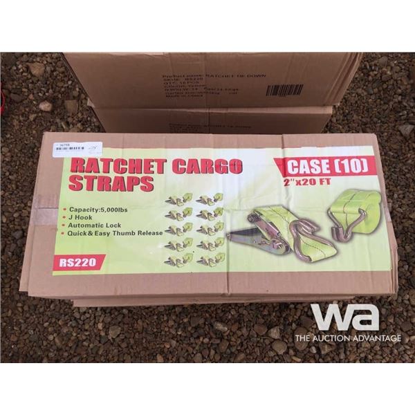(20) 20 FT. RATCHET STRAPS
