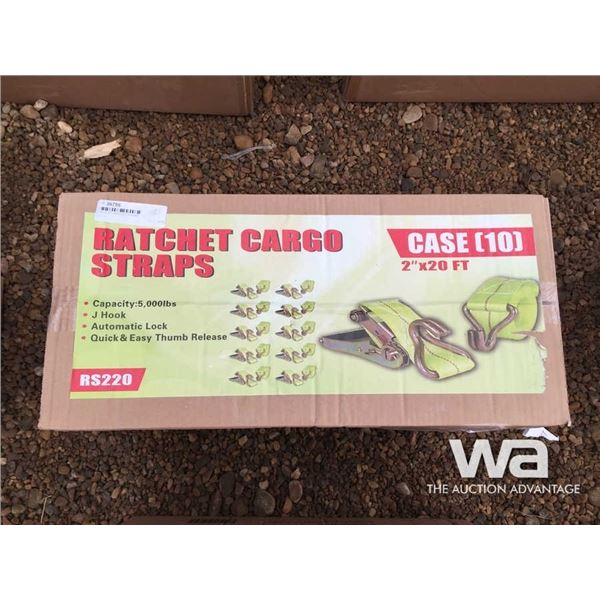 (20) 20 FT. RATCHET STRAPS
