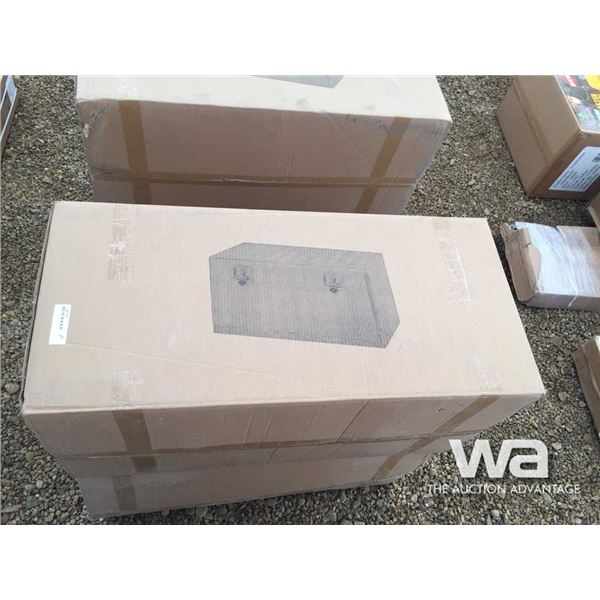 (2) 36" ALUMINUM UNDER BODY TOOLBOXES